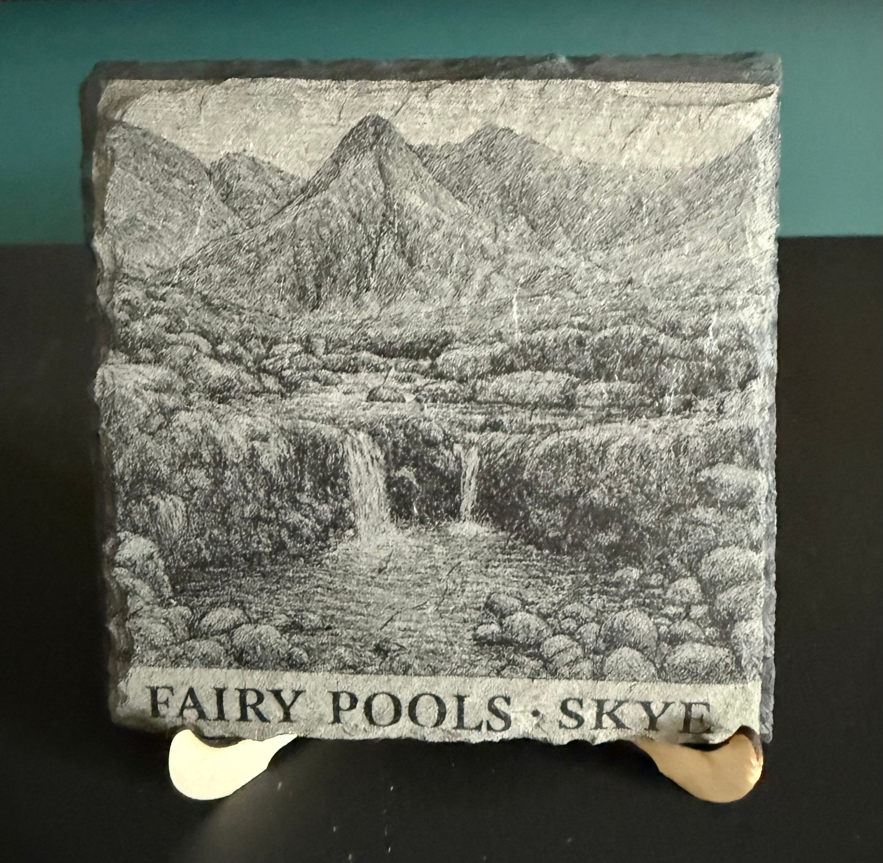 Fairy Pools Slate Coaster