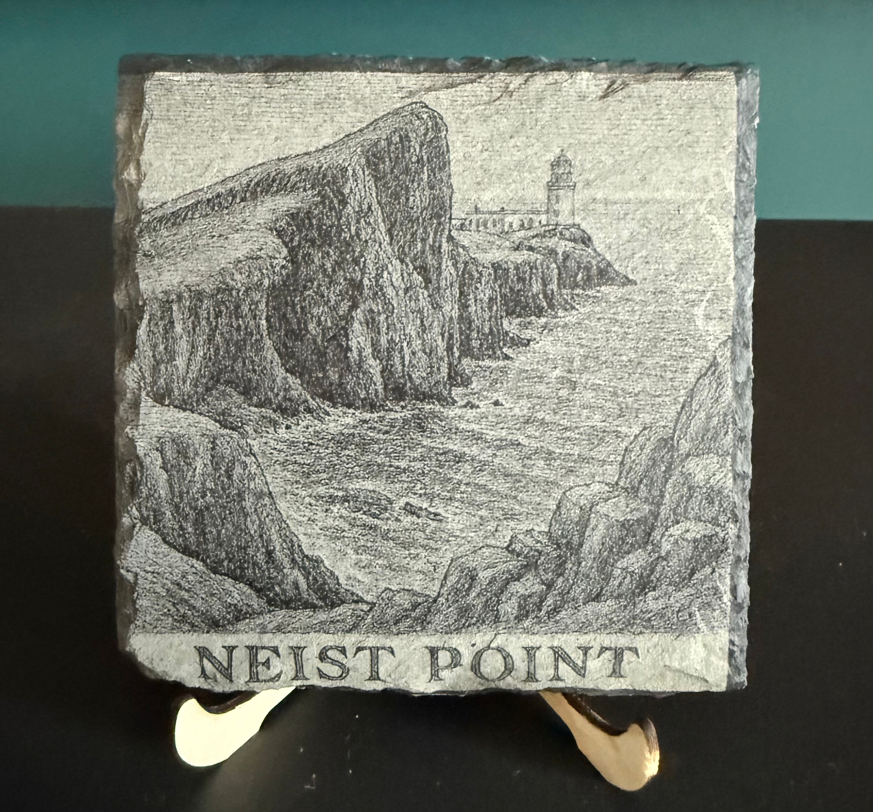 Neist Point Slate Coaster