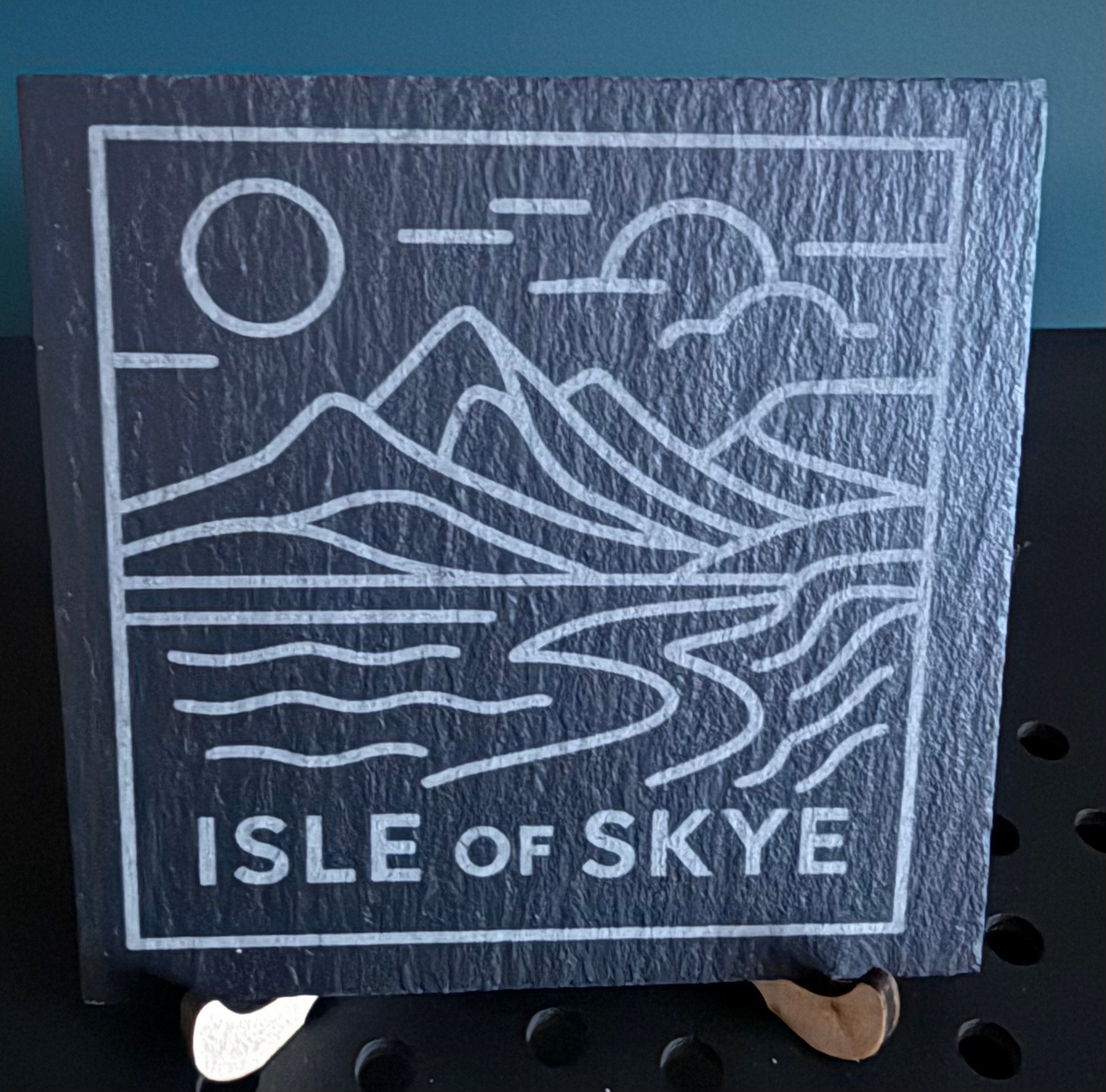 Isle of Skye Abstract coaster